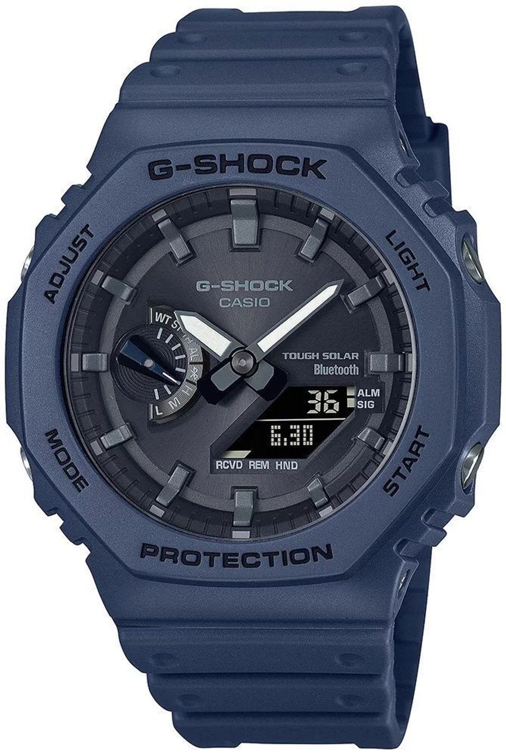 Zegarek męski G-SHOCK Casio Octagon Blue CasiOak Solar Bluetooth GA-B2100-2AER (7).jpg
