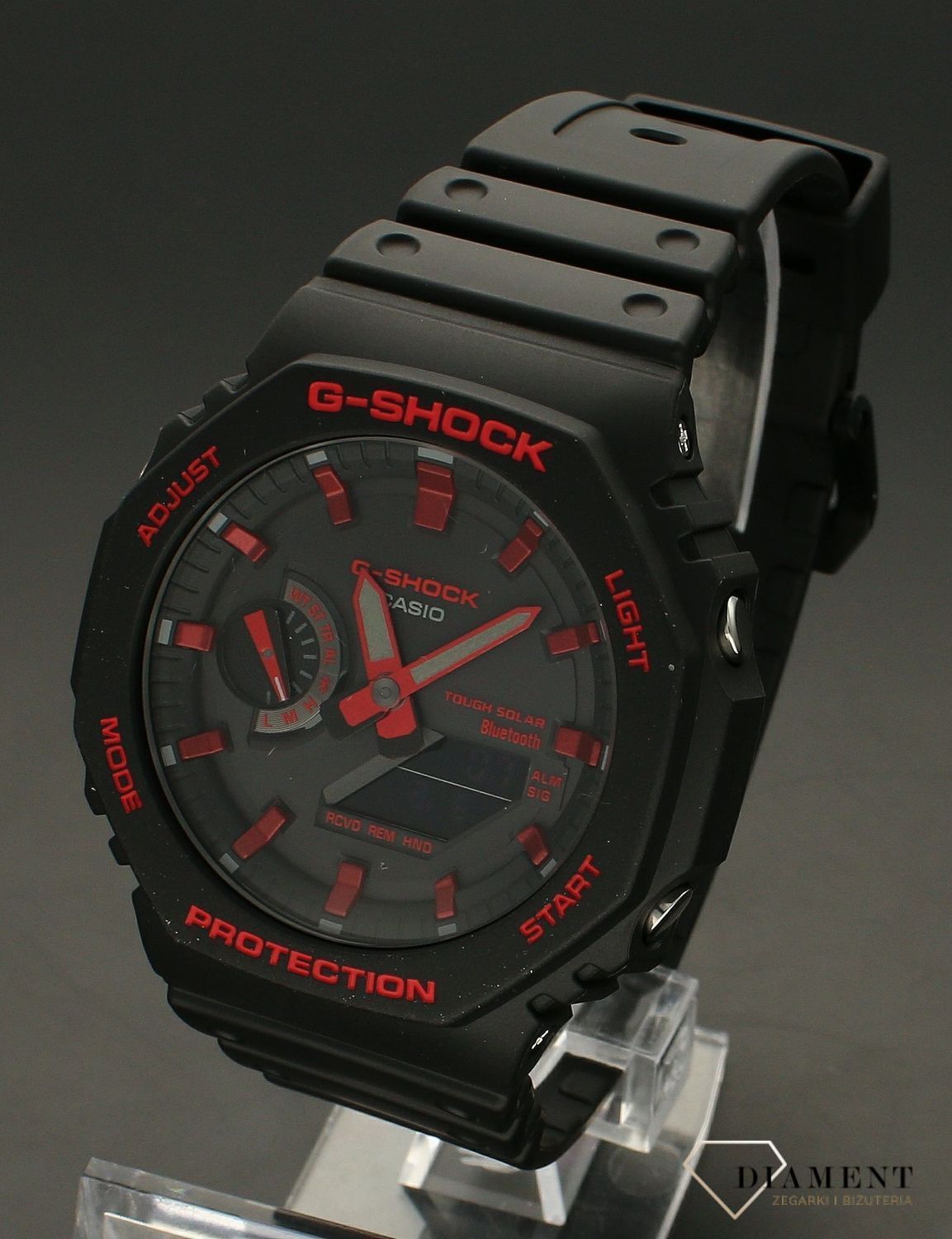 Zegarek męski Casio G-SHOCK GA-B2100BNR-1AER Solar.  Darmowa wysyłka! Grawer za 0zł! Zapraszamy do autoryzowanego sprzedawcy www.zegarki-diament.pl ! Zegarek na prezent. Zegarek na słońce..jpg