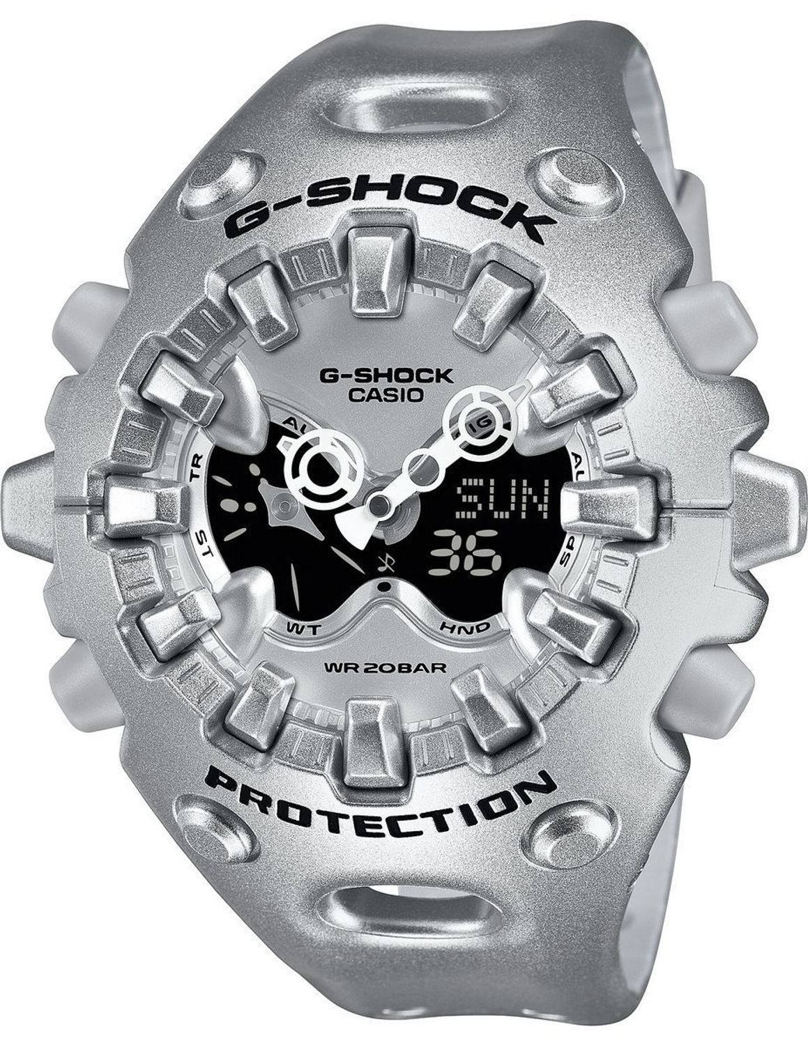 G-SHOCK GA-V01A-8AER – zegarek sportowy z analogowo-cyfrową tarczą, podświetleniem Super Illuminator, 5 alarmami, timerem, stoperem i wodoszczelnością 200M. Stylowy, funkcjonalny i odporny – idealny na 1.jpg