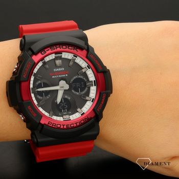 Zegarek męski wstrząsoodporny CASIO G-Shock GAW-100RB-1AER - www