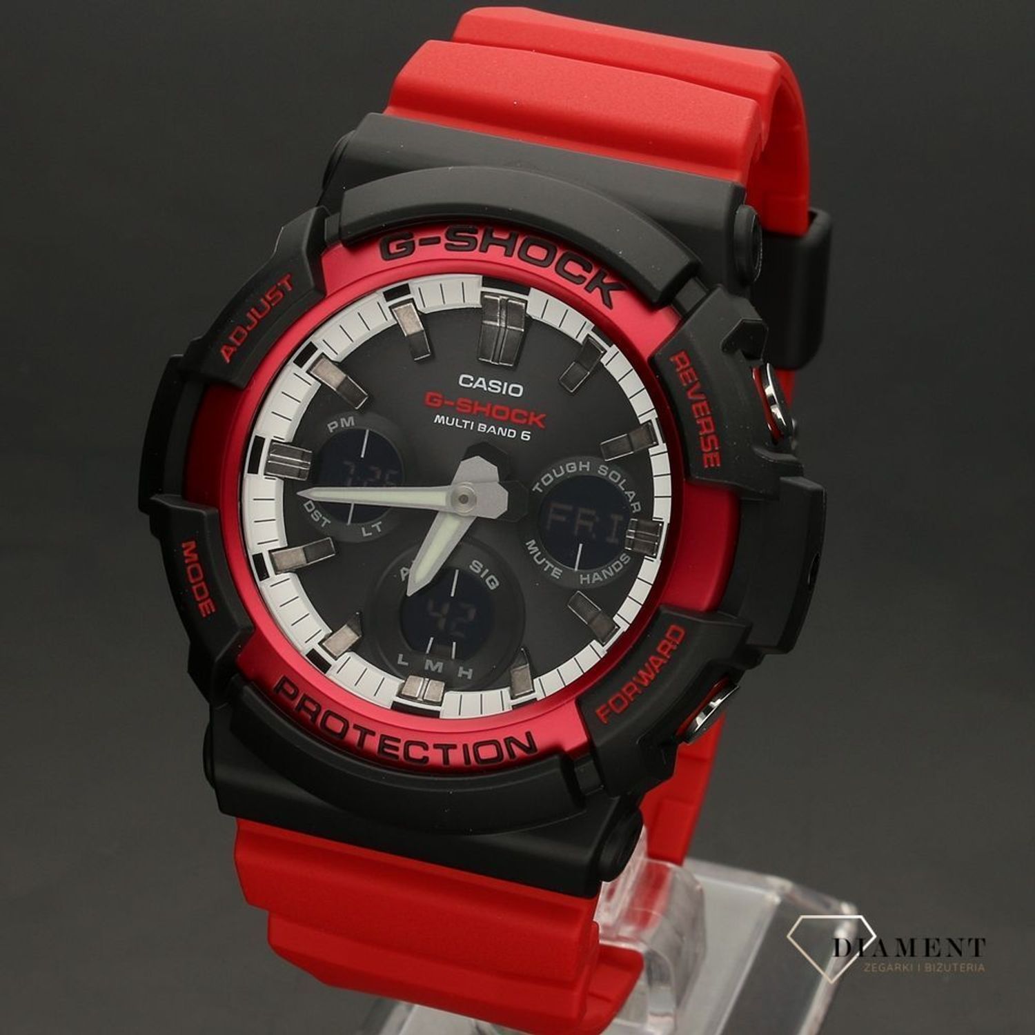 Zegarek męski wstrząsoodporny CASIO G-Shock GAW-100RB-1AER 