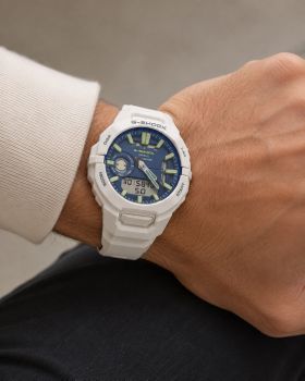 Zegarek Casio G-Shock GBA-950-7A2ER G-Squad – biały zegarek sportowy Bluetooth white..jpg