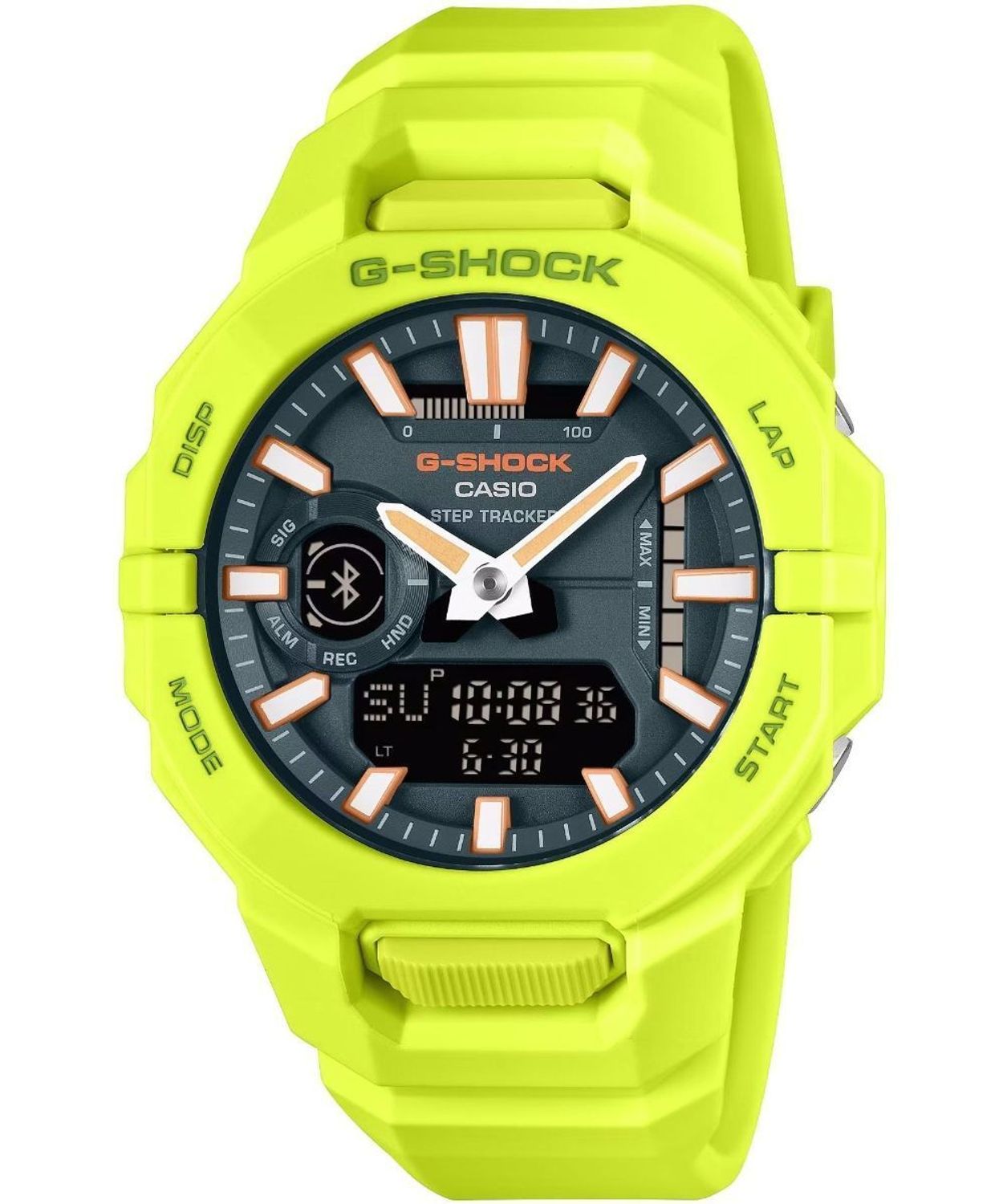 Zegarek Casio G-Shock GBA-950-9A3ER G-Squad – męski zegarek sportowy Bluetooth, żółty yellow.jpg