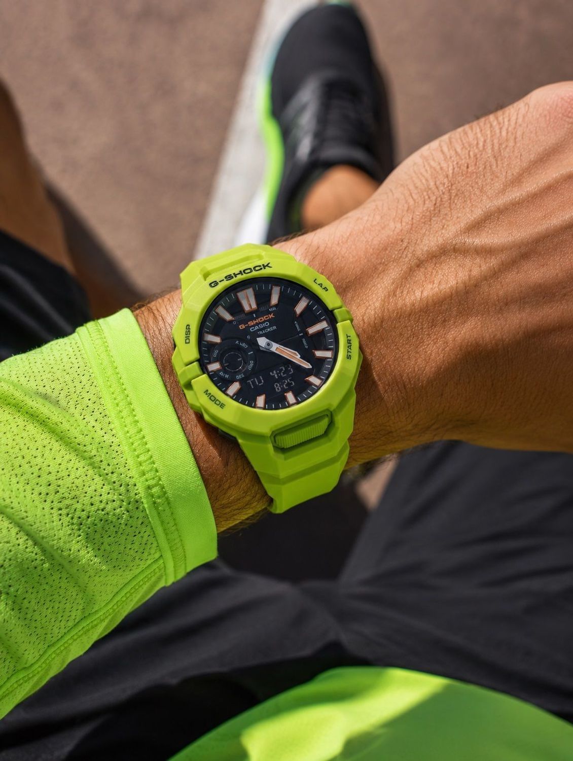 Zegarek Casio G-Shock GBA-950-9A3ER G-Squad – męski zegarek sportowy Bluetooth, żółty yellow.jpg