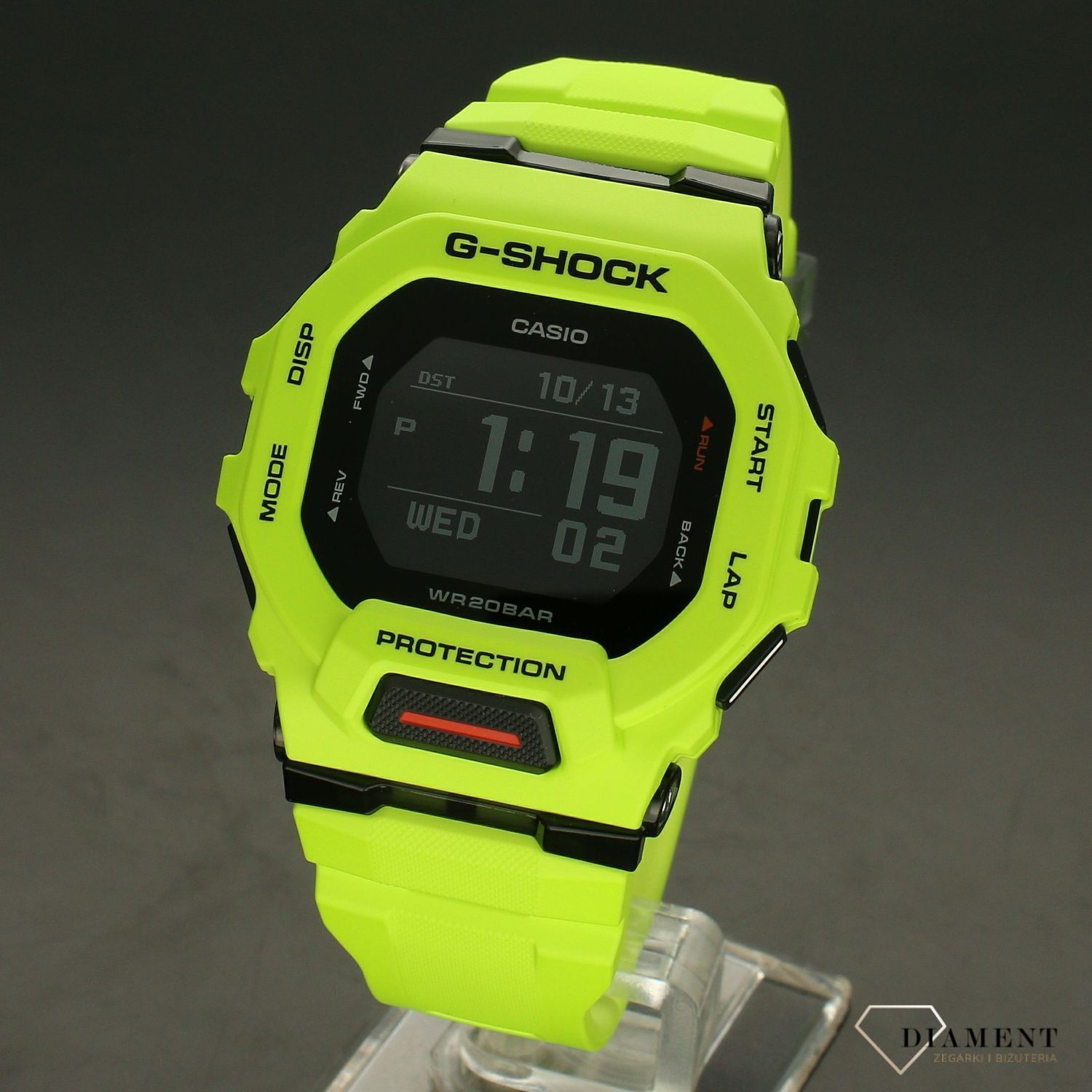Zegarek Casio G-Shock GBD-200-9ER w kolorze limonkowym..webp