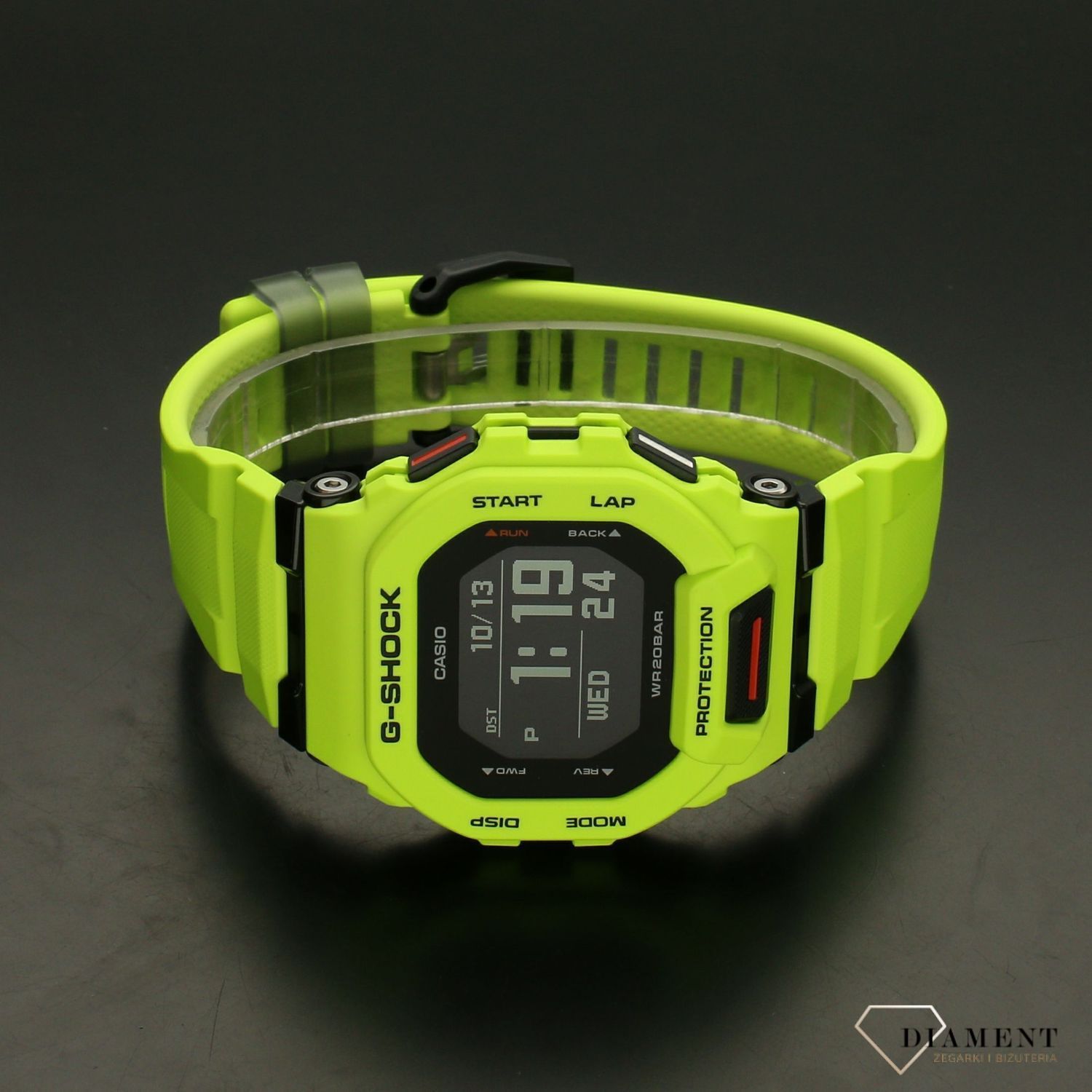 Zegarek Casio G-Shock GBD-200-9ER w kolorze limonkowym..webp