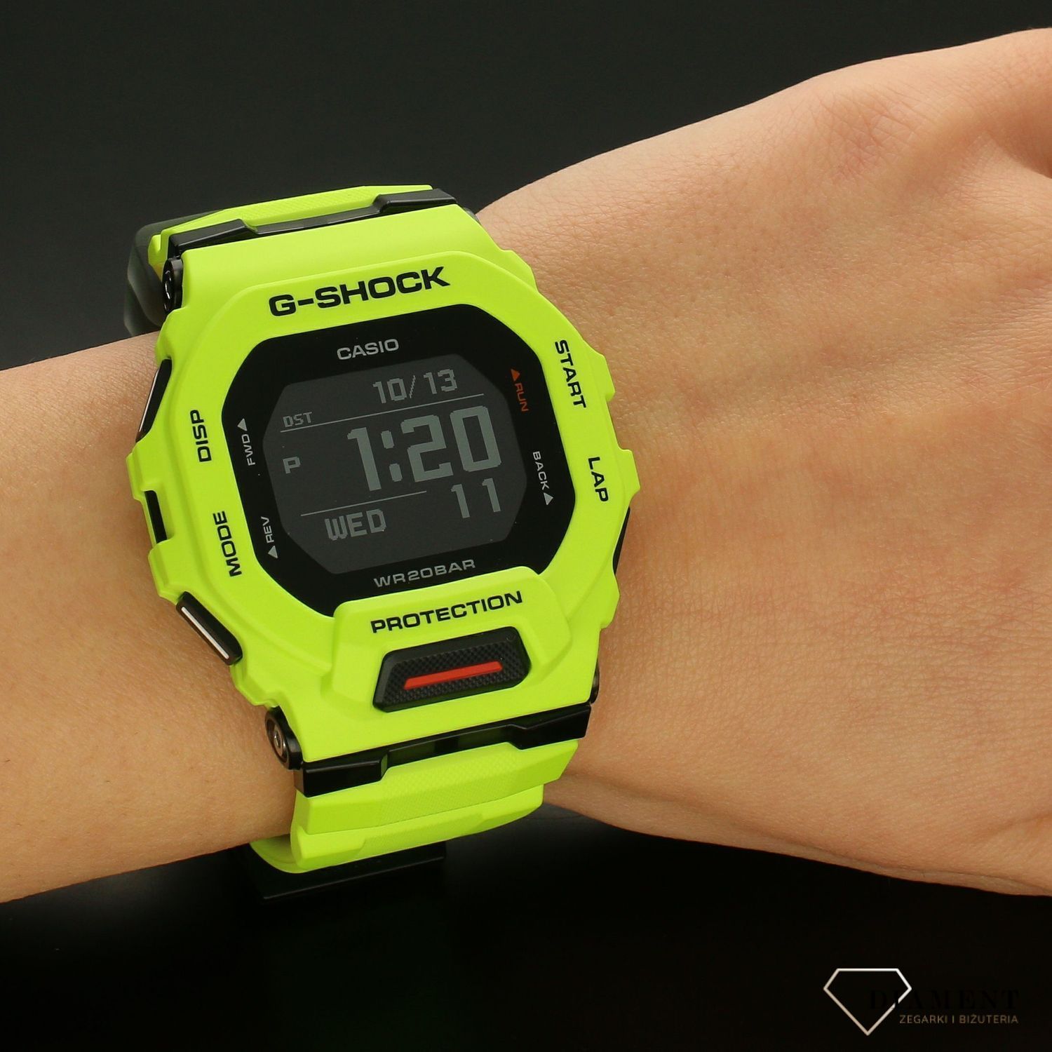 Zegarek Casio G-Shock GBD-200-9ER w kolorze limonkowym..webp