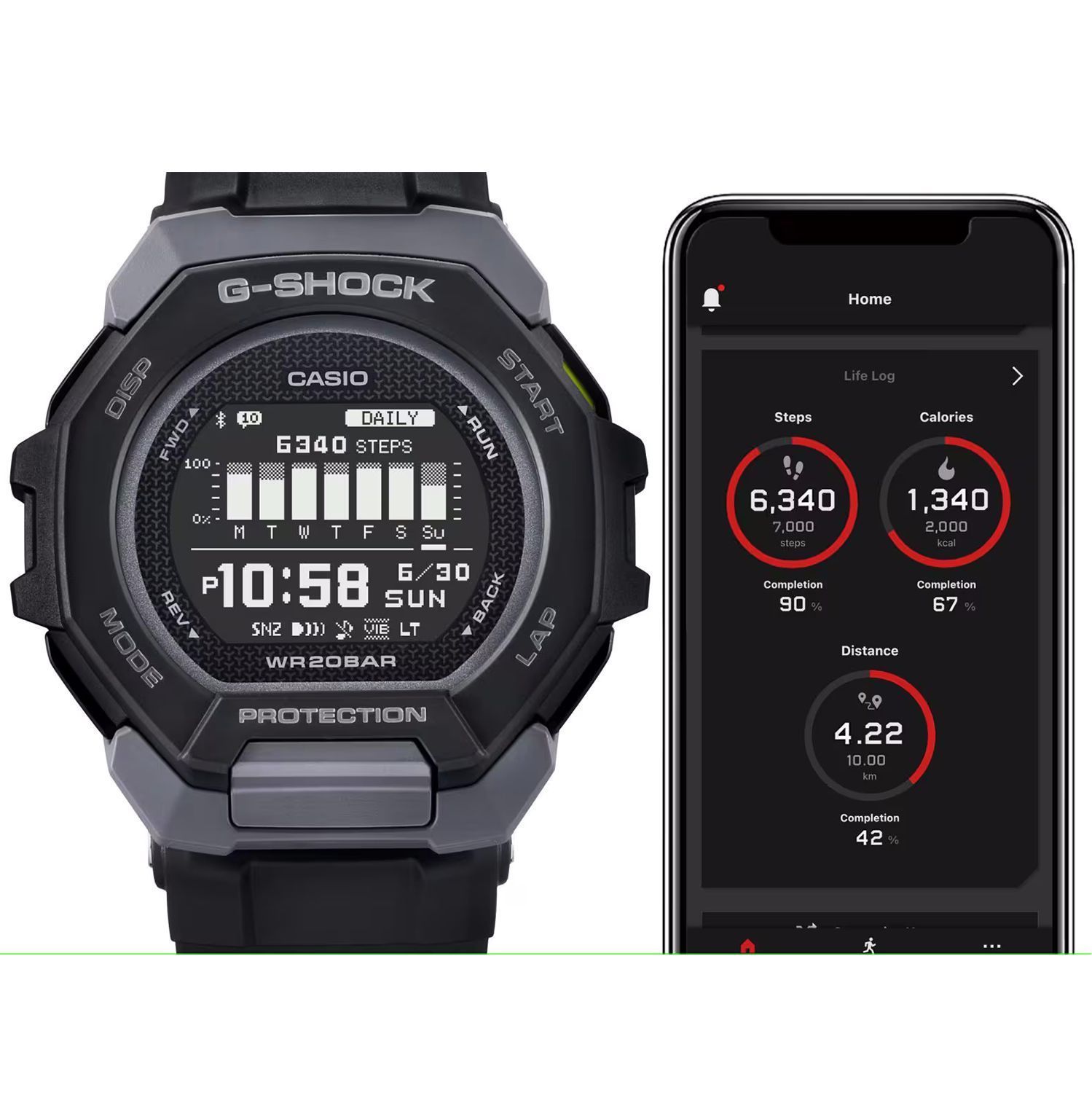 Zegarek G-SHOCK Casio G-SQUAD BLUETOOTH SYNC STEP TRACKER GBD-300-7ER (5).jpg