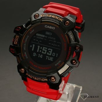 Zegarek Casio G-SHOCK G-Squad GBD-H1000-1A4ER na czerwonym pasku ➤ (2).jpg