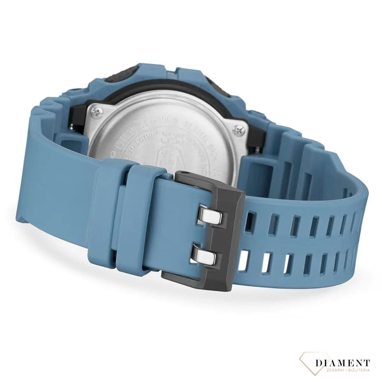 Zegarek męski G-Shock Casio G-Lide GBX-100-2AER niebieski. Zegarek męsk Casio Bluetooth. Męski zegarek G-Shock na prezent. Zegarek o wodoszczelności  200m..jpg