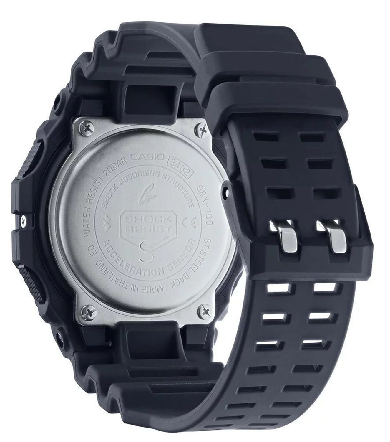 Zegarek męski G-SHOCK Casio G-LIDE GBX-100NS-1ER. Męski zegarek sportowy G-shock. Zegarek męski z bluetooth. Męski zegarek Casio G-shock. Męski zegarek Casio wstrząsoodporny na prezent (3).jpg
