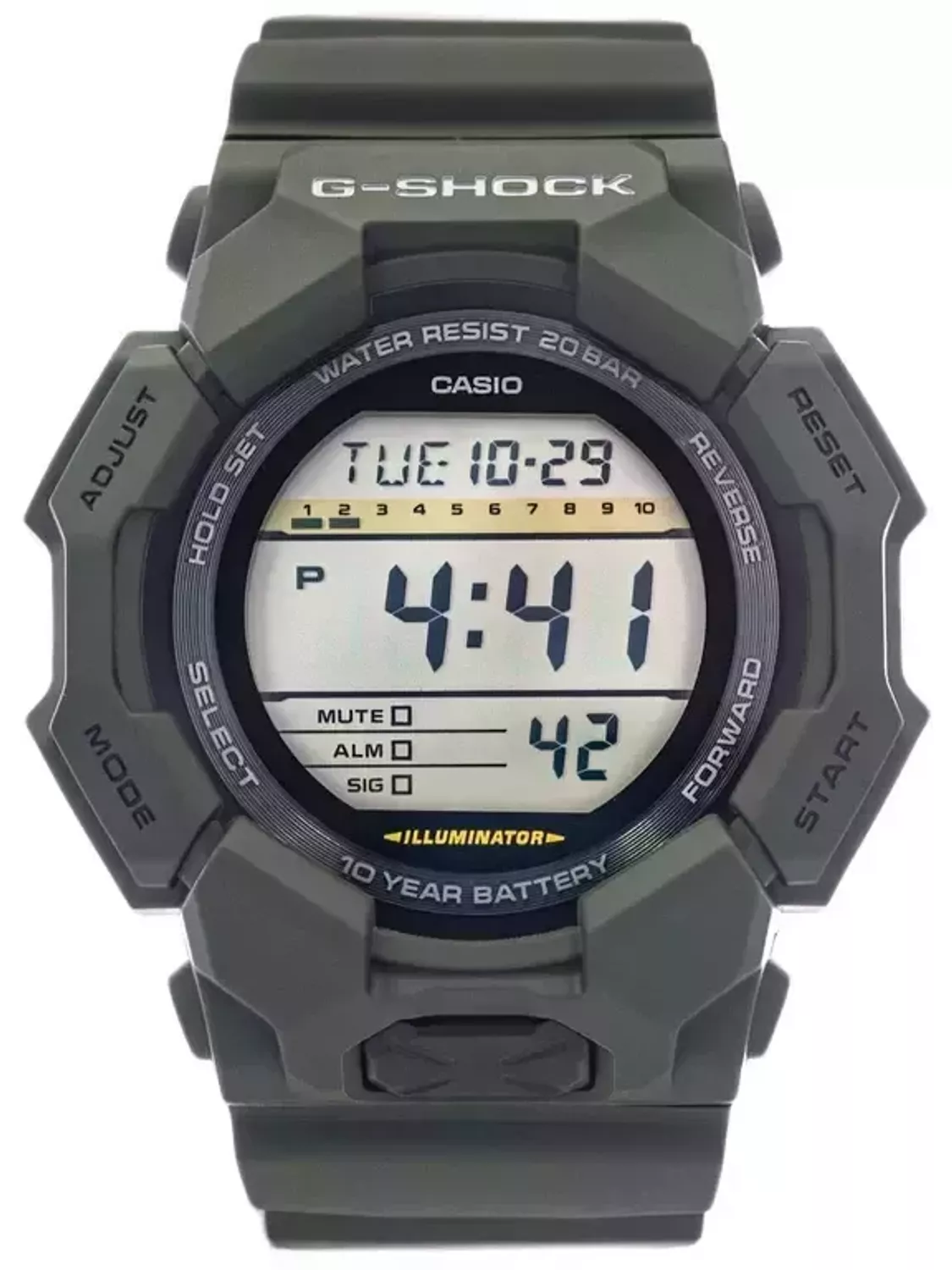 Zegarek Casio GD-010-3ER – cyfrowy, odporny model z podświetleniem Super Illuminator, 200M wodoszczelności, długą baterią i funkcją światowego czasu. Sprawdź, co potrafi ten G-Shock!1.webp