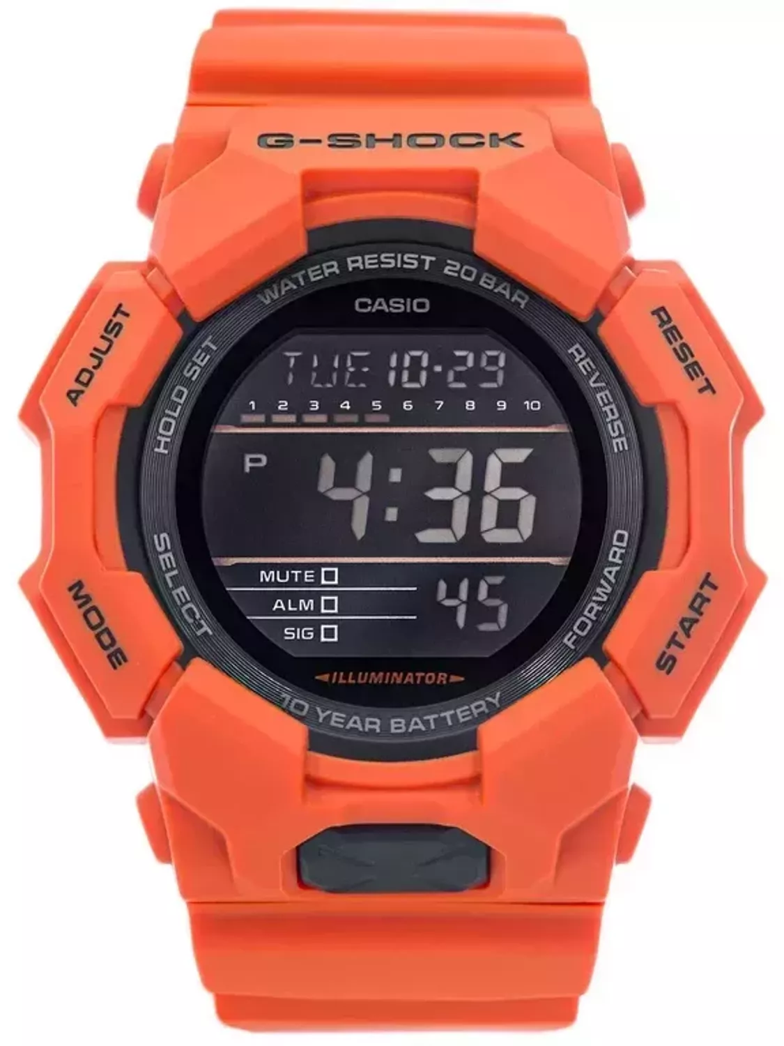 Zegarek Casio G-SHOCK GD-010-4ER – wytrzymały zegarek sportowy.webp