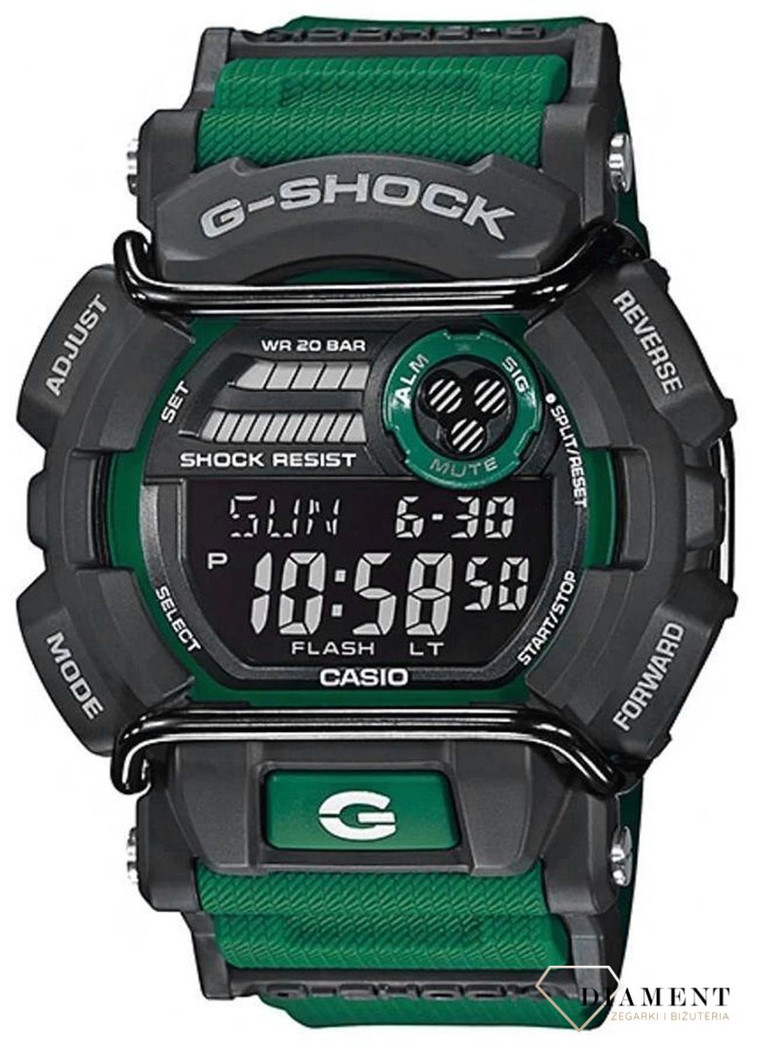 Męski wstrząsoodporny zegarek CASIO G-Shock GD-400-3ER.jpg