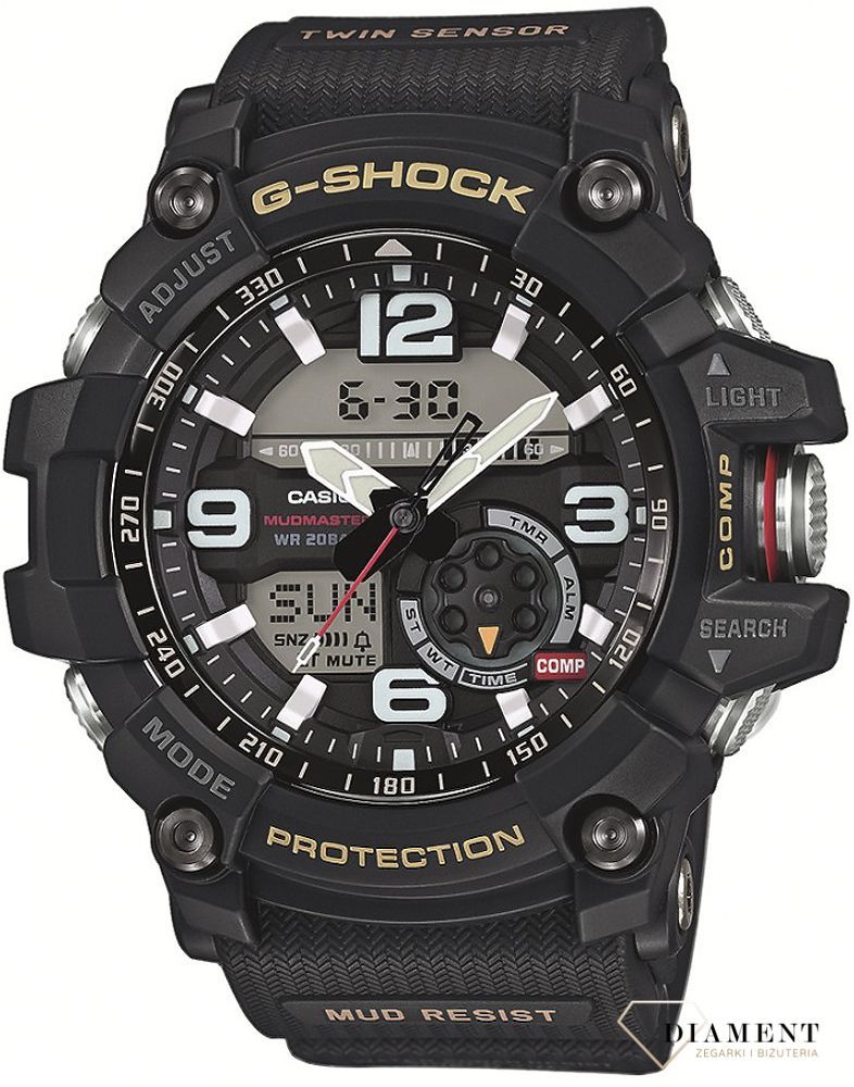 Męski wstrząsoodporny zegarek CASIO G-Shock MUDMASTER GG-1000-1AER.jpg