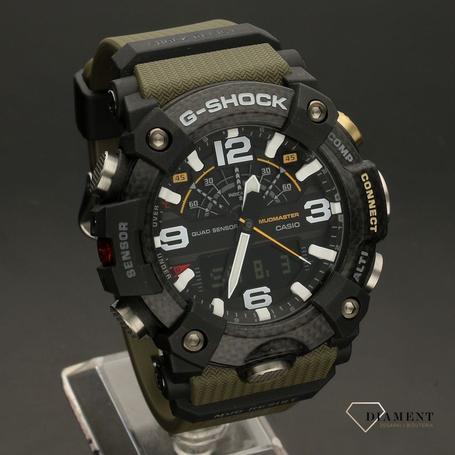 Zegarek męski wstrząsoodporny CASIO G-Shock GG-B100-1A3ER Mudmaster Carbon Core.jpg