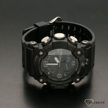 Oryginalny zegarek męski marki Casio w kolorze czarnym z wbudowanymi funkcjami na wytrzymałym czarnym pasku. Jest to idealny pomysł na prezent (4).jpg