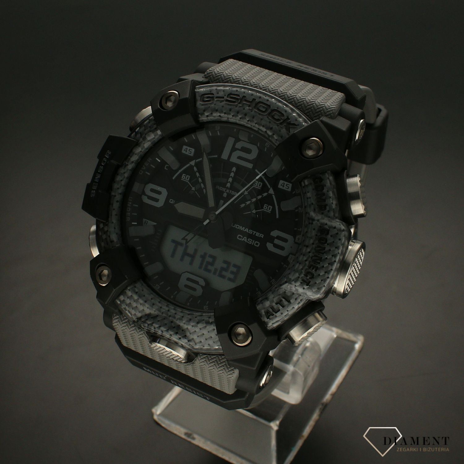 Zegarek męski CASIO G-Shock GG-B100-8AER Mudmaster Carbon Core.webp