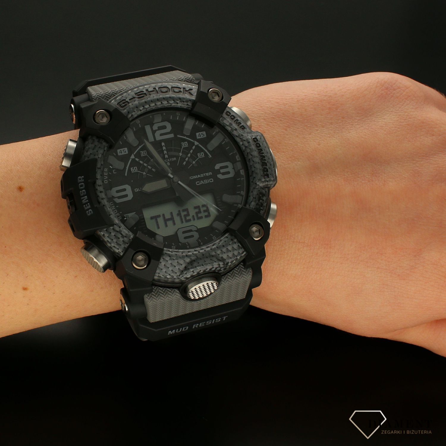 Zegarek męski CASIO G-Shock GG-B100-8AER Mudmaster Carbon Core.webp