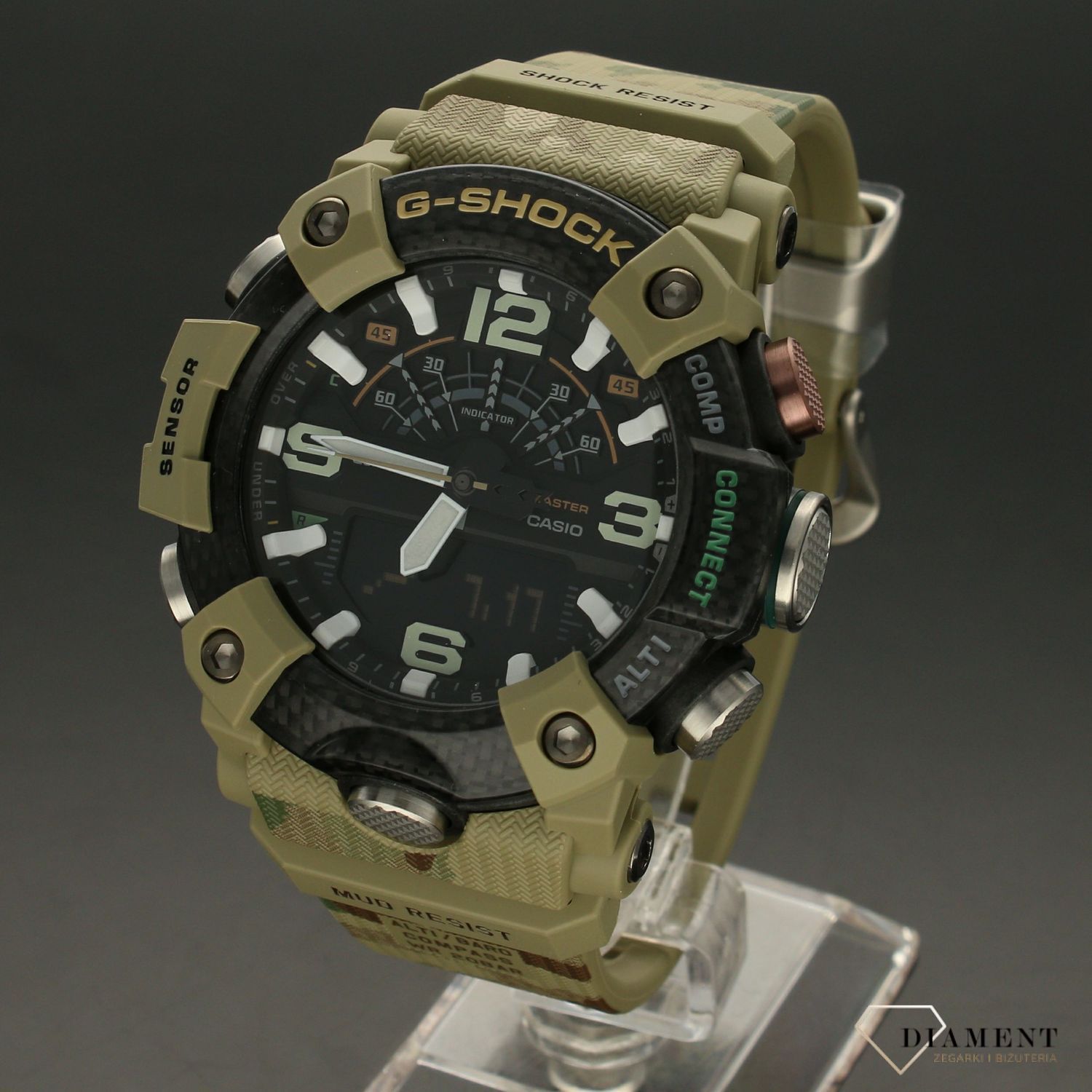 Zegarek męski CASIO G-Shock GG-B100BA-1BER Mudmaster Carbon Core.jpg