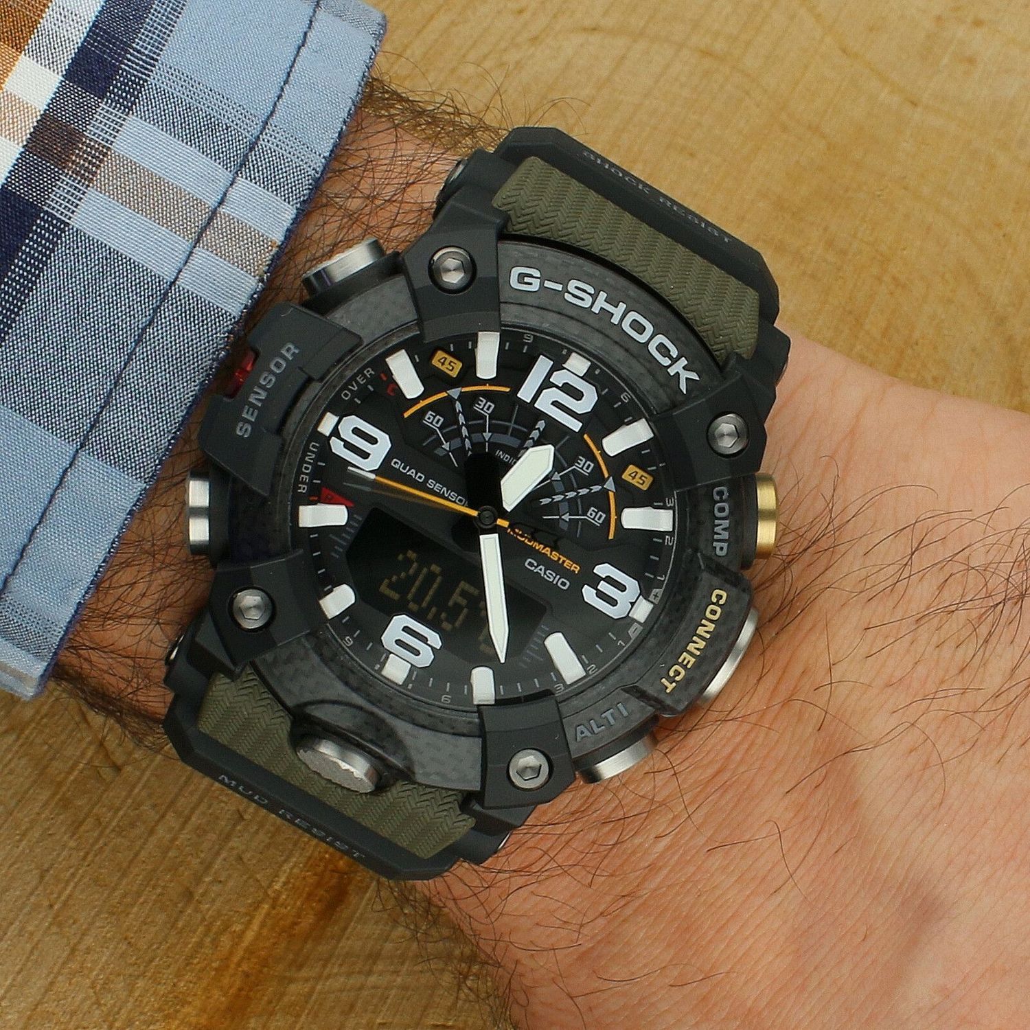 Zegarek Casio G-Shock GG-B100-1A3ER Mudmaster Master of G – zegarek męski Bluetooth 200M (3).jpg