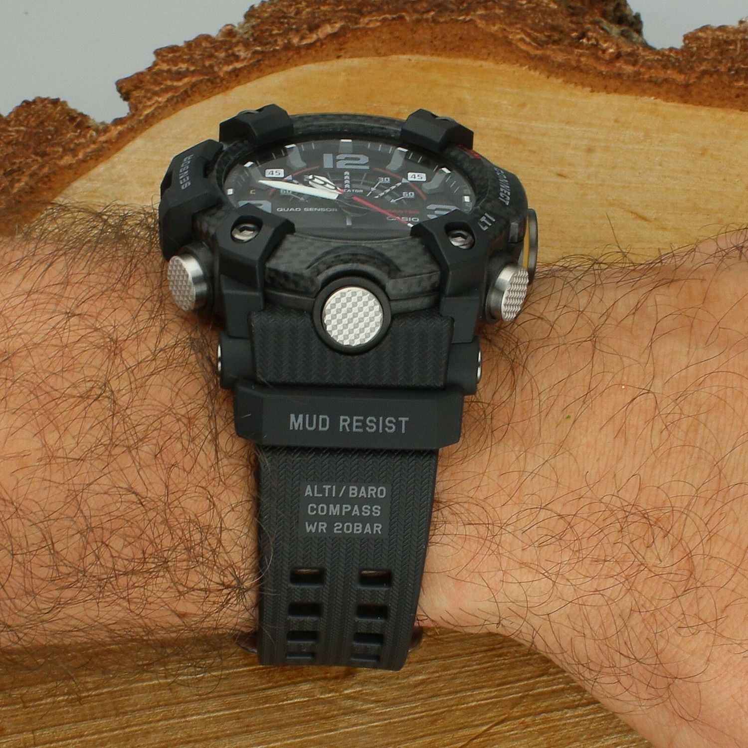 Zegarek G-SHOCK Casio Mudmaster Carbon Core GG-B100X-1AER męski zegarek outdoorowy Bluetooth 200 m (2).jpg