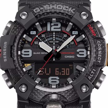 Zegarek G-SHOCK Casio Mudmaster Carbon Core GG-B100X-1AER męski zegarek outdoorowy Bluetooth 200 m (1).jpg