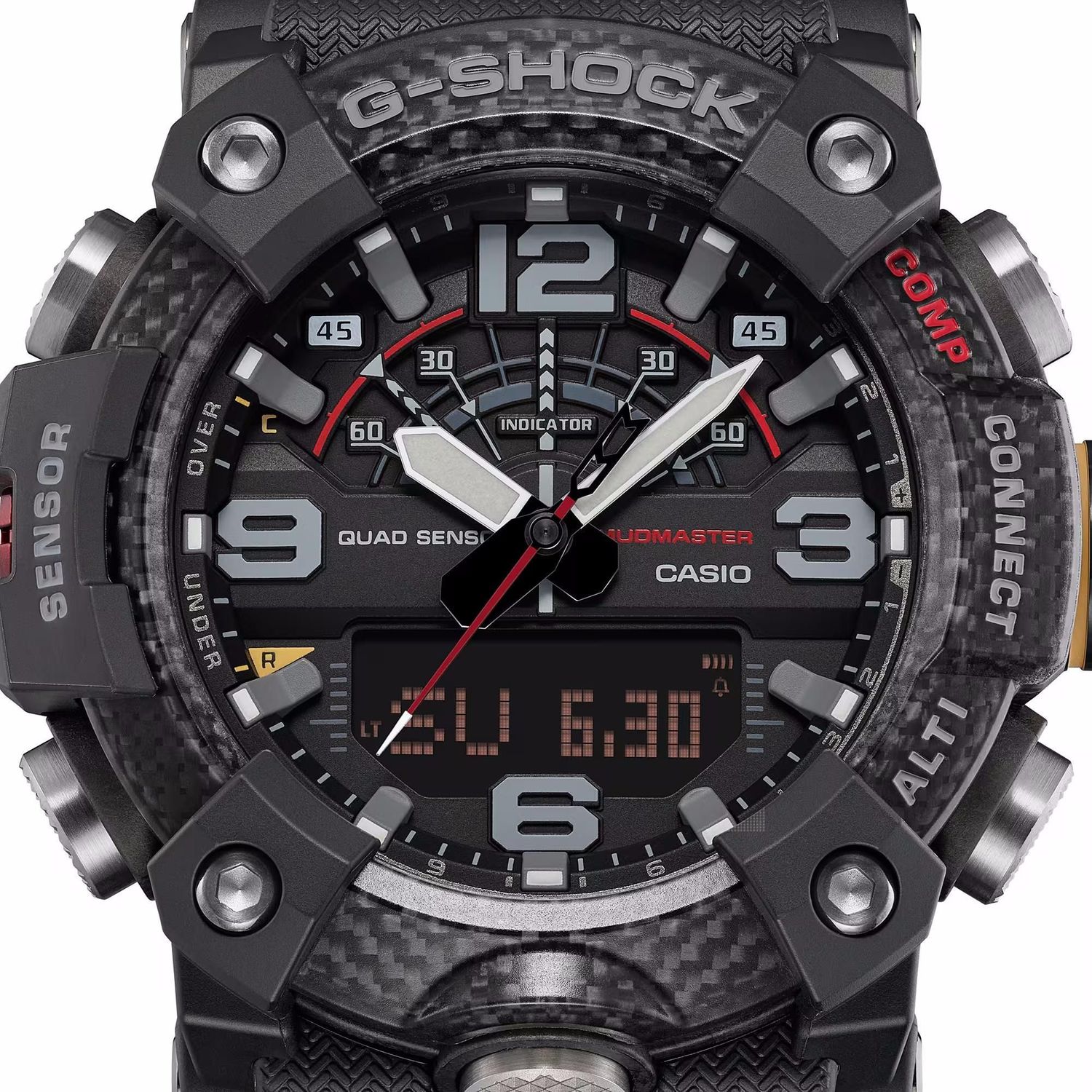 Zegarek G-SHOCK Casio Mudmaster Carbon Core GG-B100X-1AER męski zegarek outdoorowy Bluetooth 200 m (2).jpg