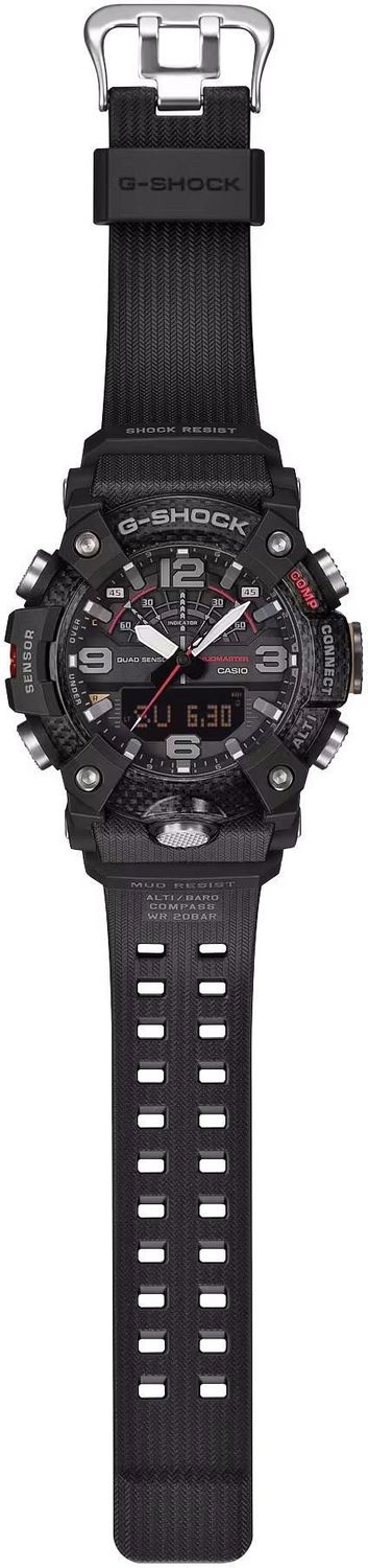 Zegarek G-SHOCK Casio Mudmaster Carbon Core GG-B100X-1AER męski zegarek outdoorowy Bluetooth 200 m (2).jpg
