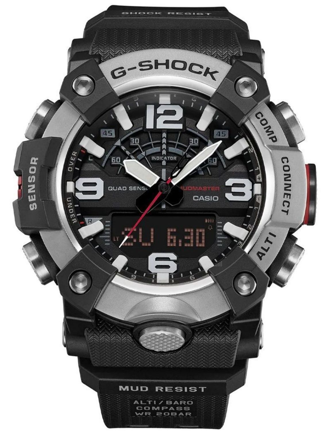 Zegarek Casio G-Shock GG-B100XM-1AER MUDMASTER Carbon – zegarek męski Bluetooth 200Mfg.jpg