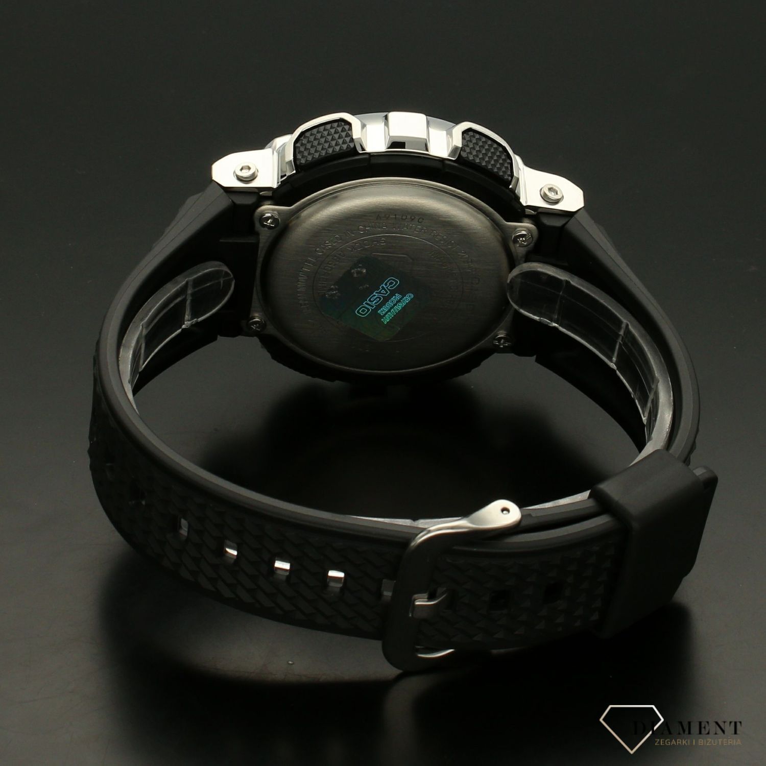 Zegarek męski Casio G-shock GM-110-1AER srebrny.jpg