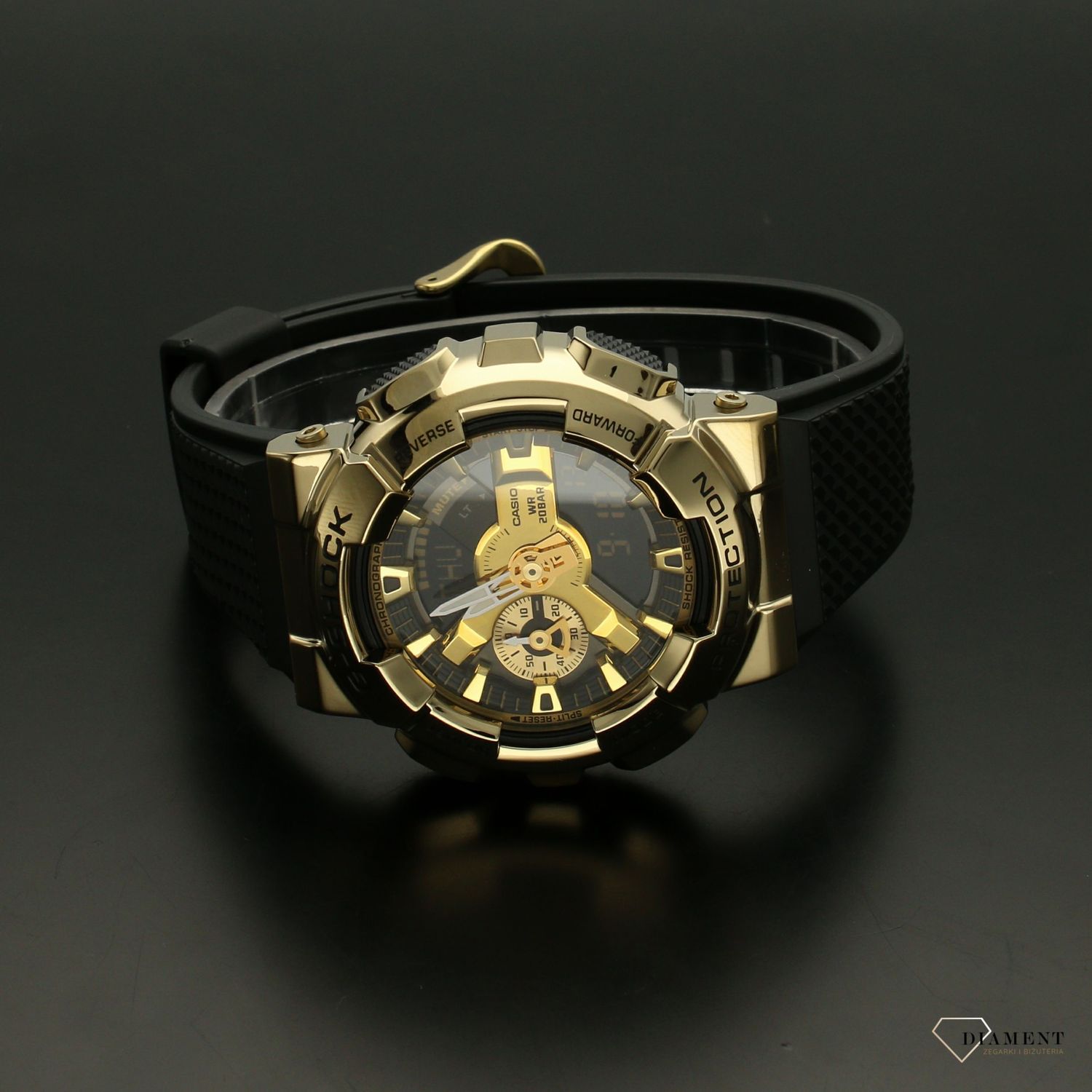 Zegarek Casio G-shock GM-110G-1A9ER złoto-czarny.1.jpg