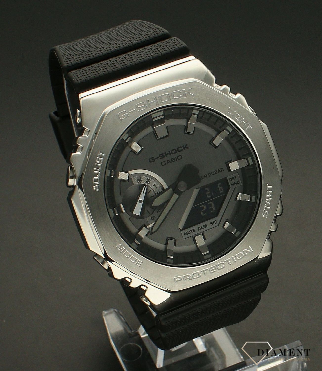 Zegarek męski Casio G-SHOCK GM-2100-1AER. Darmowa wysyłka! Grawer za 0zł! Zapraszamy do autoryzowanego sprzedawcy www.zegarki-diament.pl ! Zegarek na prezent. Zegarek an prezent..jpg