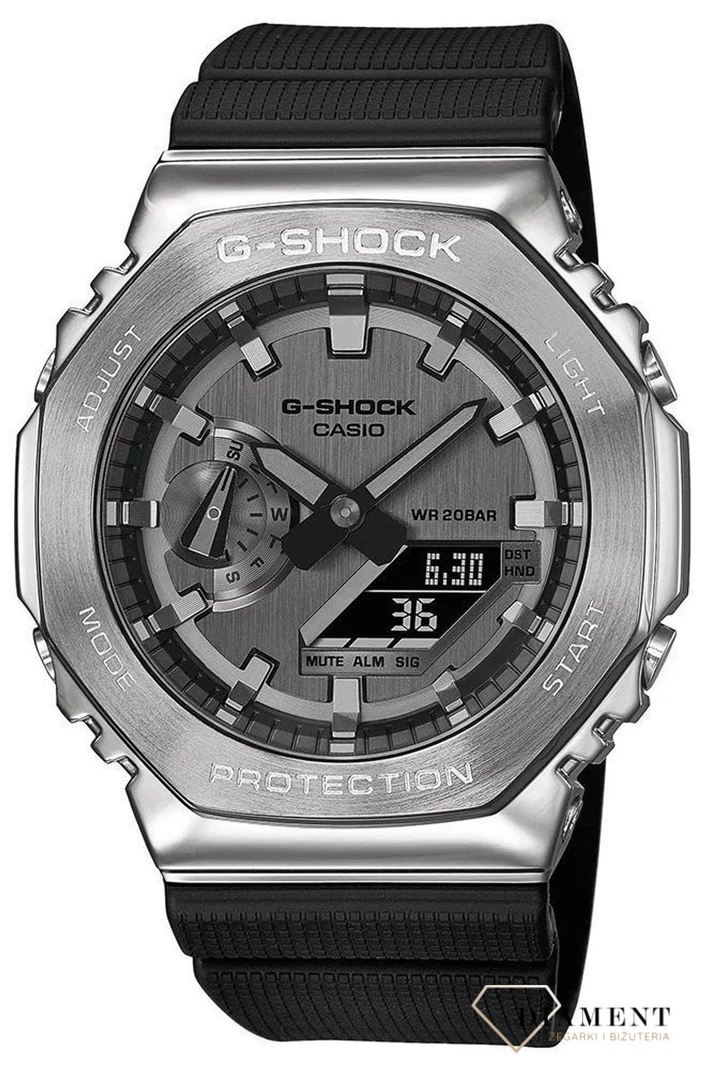 Zegarek męski Casio G-SHOCK GM-2100-1AER. Darmowa wysyłka! Grawer za 0zł! Zapraszamy do autoryzowanego sprzedawcy www.zegarki-diament.pl ! Zegarek na prezent. Zegarek an prezent..jpg