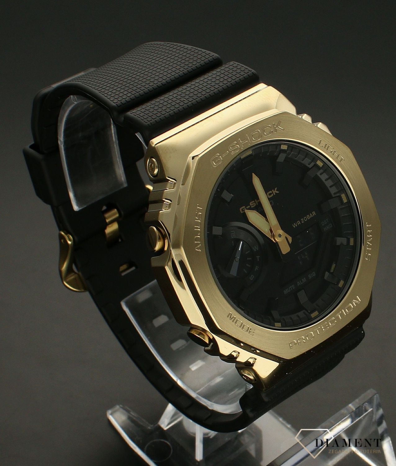 1 Zegarek męski Casio G-SHOCK GM-2100G-1A9ER złoty.Darmowa wysyłka! Grawer za 0zł! Zapraszamy do autoryzowanego sprzedawcy www.zegarki-diament.pl ! Zegarek na prezent. Zegarek na prezent..jpg