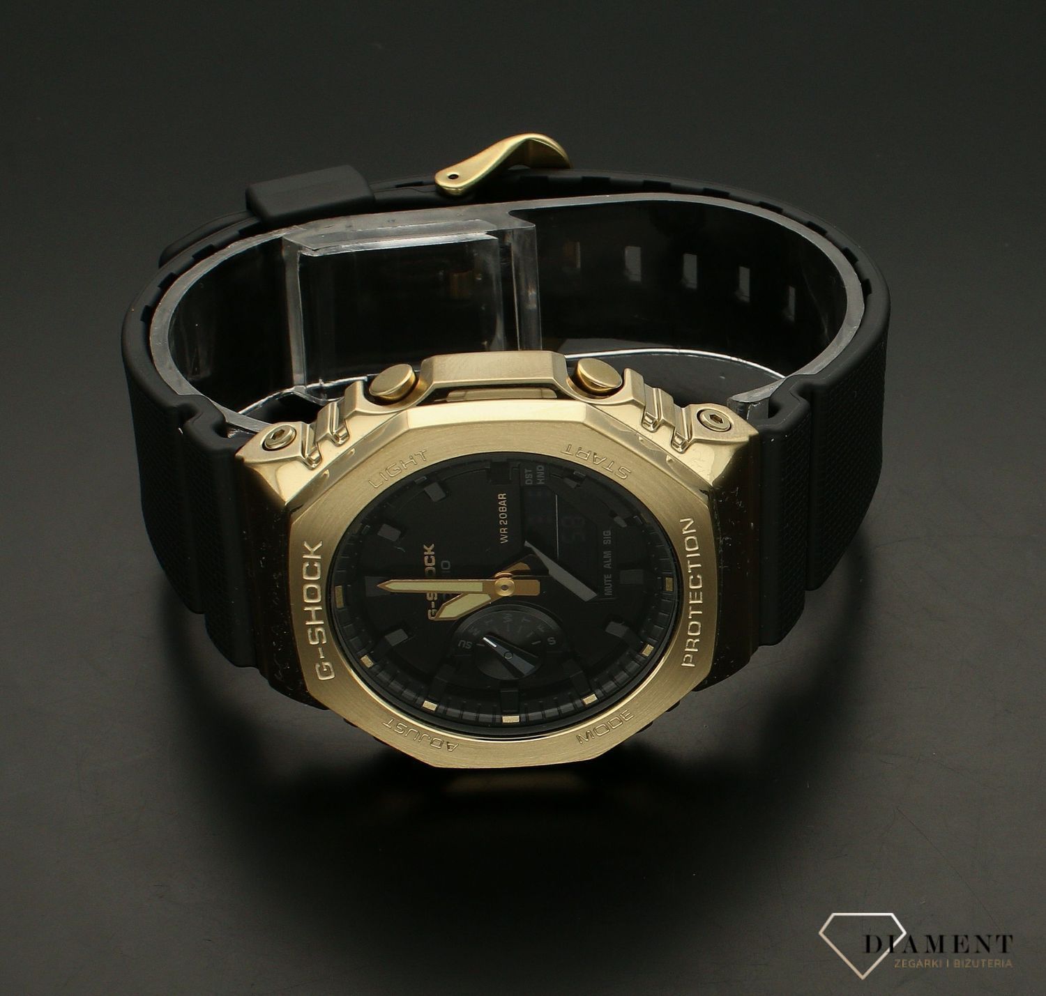 1 Zegarek męski Casio G-SHOCK GM-2100G-1A9ER złoty.Darmowa wysyłka! Grawer za 0zł! Zapraszamy do autoryzowanego sprzedawcy www.zegarki-diament.pl ! Zegarek na prezent. Zegarek na prezent..jpg