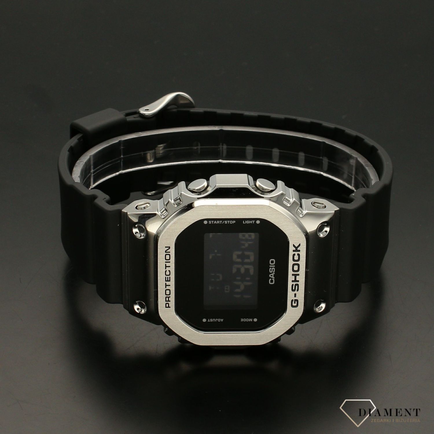 Zegarek męski CASIO G-Shock prostokąt GM-5600-1ER.1.jpg