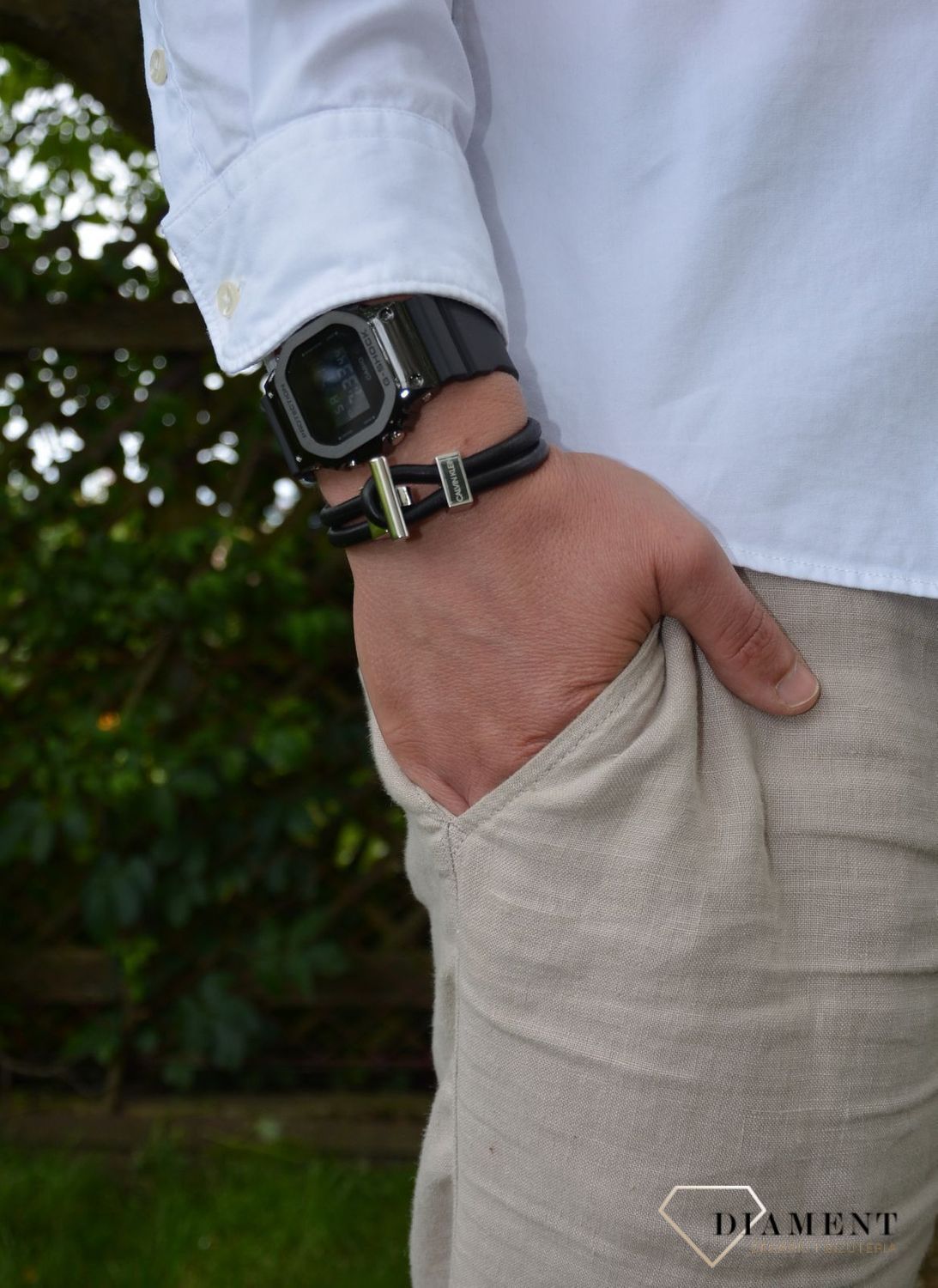 Zegarek męski CASIO G-Shock prostokąt GM-5600B-1ER.1.jpg