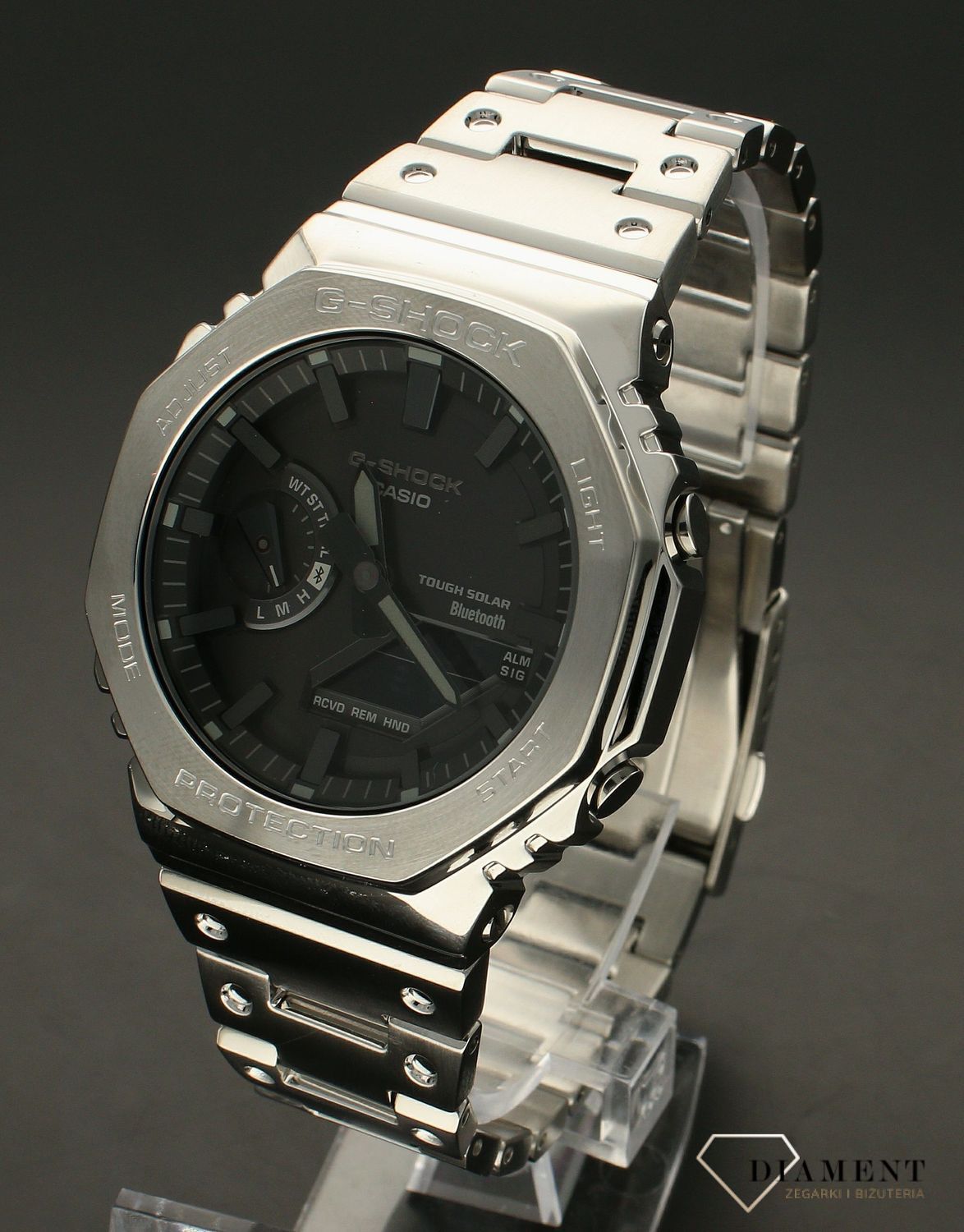 Zegarek męski Casio G-SHOCK GM-B2100D-1AER Solar na bransolecie. Darmowa wysyłka! Grawer za 0zł! Zapraszamy do autoryzowanego sprzedawcy www.zegarki-diament.pl ! Zegarek na prezent. Zegarek na słońce..jpg