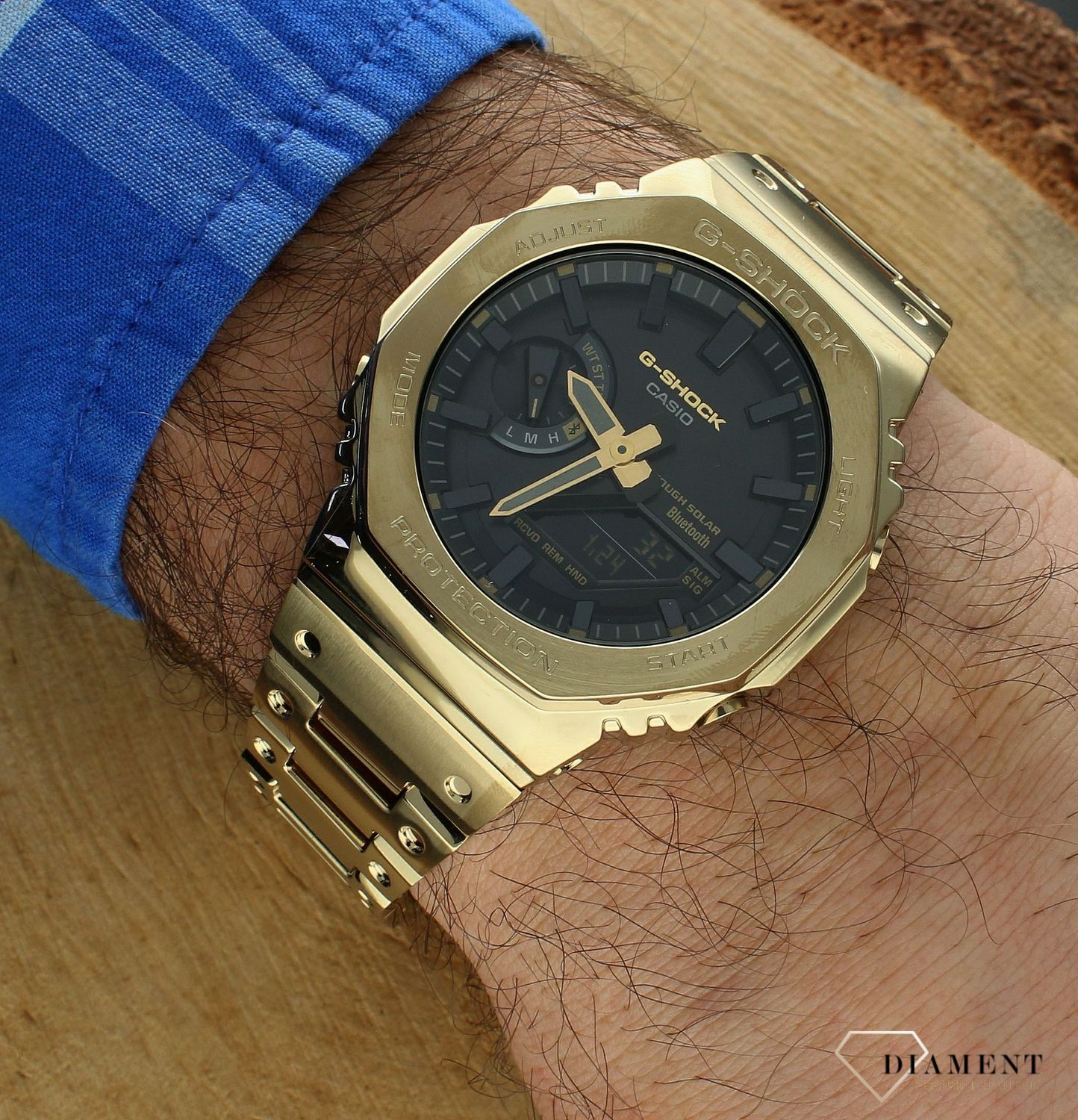 Zegarek męski G-Shock Casio Orginal Full Metal GM-B2100GD-9AER (2).jpg