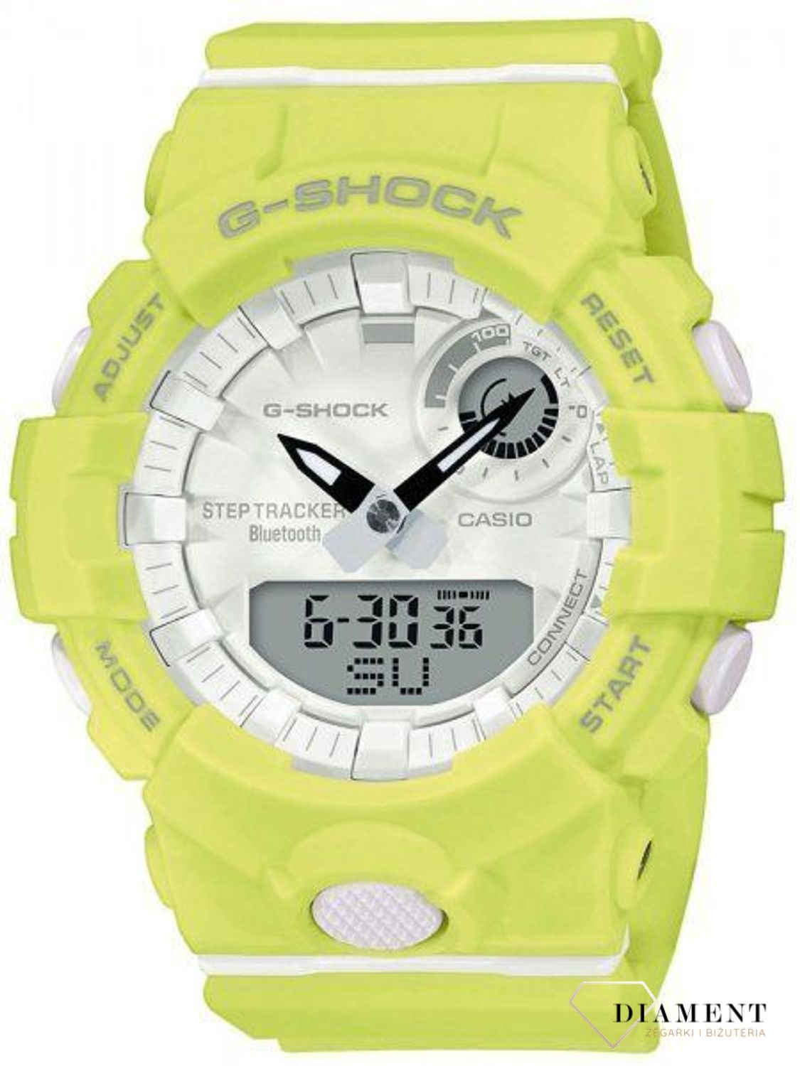 Zegarek damski wstrząsoodporny CASIO G-Shock GMA-B800-9AER.jpg