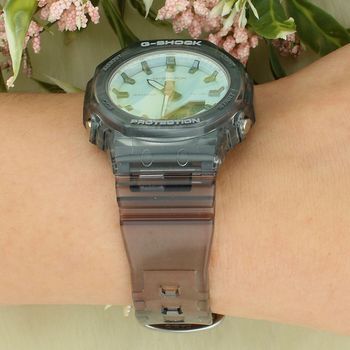 G-SHOCK GMA-P2100SR-1AER Zegarek Damski i Męski Transparentny casio damski.jpg
