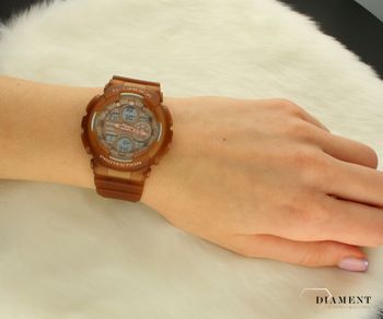 Zegarek damski Casio G-shock  GMA-S140NC-5A2ER. To sportowa kolekcja męskich zegarków, która charakteryzuje się  (2).jpg