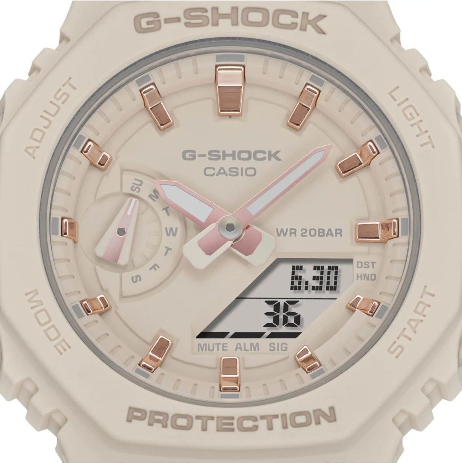 Zegarek damski Casio G-Shock GMA-S2100-4AER beżowy (4).jpg