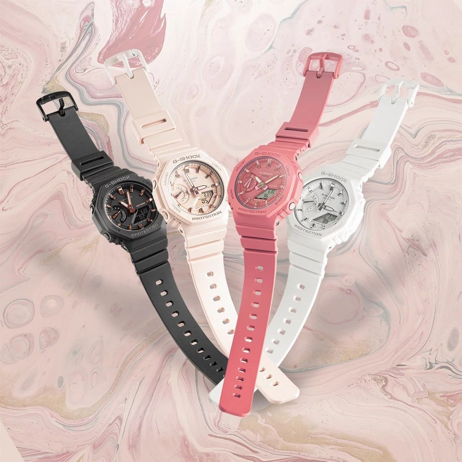 Zegarek damski Casio G-Shock GMA-S2100-4AER beżowy (4).jpg