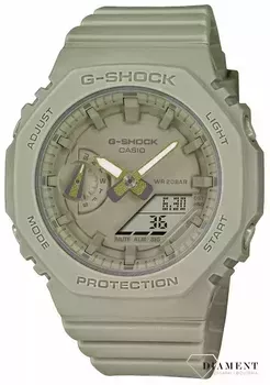 Zegarek damski Casio G-Shock GMA-S2100BA-3AER pistacjowy. Zegarek damski Casio. Zegarek damski G-shock. Zegarek idealny na prezent dla kobiety. Zegarek wodoszczelny i wstrząsoodporny. Zegarek sportowy dla kobiety. Zegarek na lato.webp