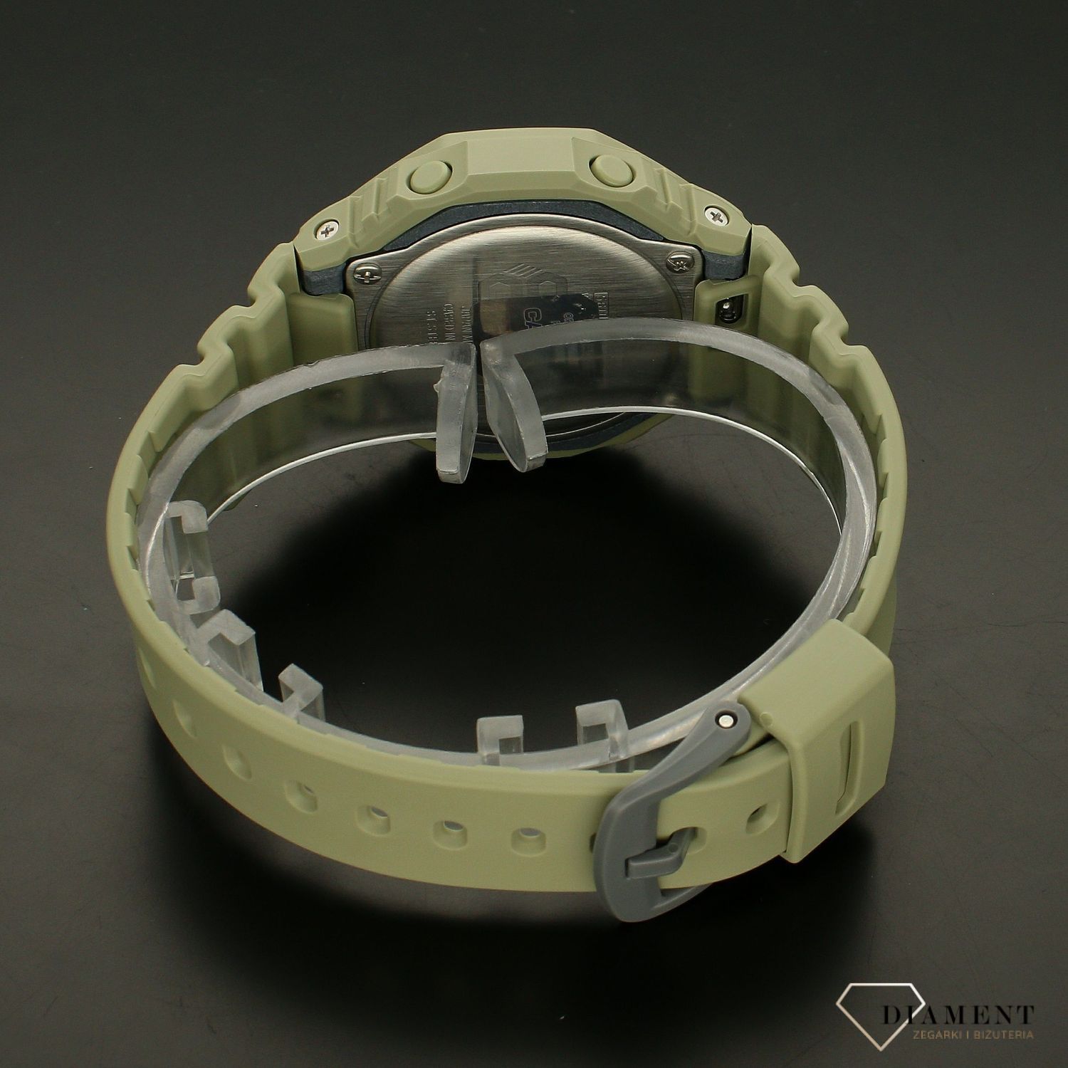 Zegarek damski Casio G-Shock GMA-S2100BA-3AER pistacjowy. Zegarek damski Casio. Zegarek damski G-shock. Zegarek idealny na prezent dla kobiety. Zegarek wodoszczelny i wstrząsoodporny. Zegarek sportowy dla kobiety. Zegarek na lato.webp