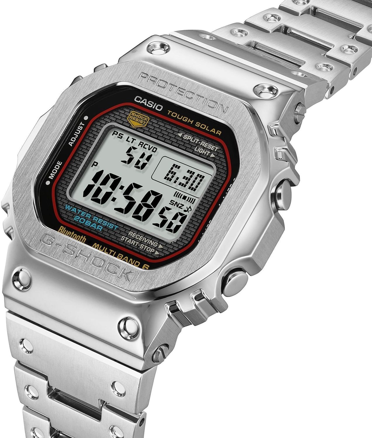 Zegarek męski Casio G-SHOCK GMW-B5000D-1CER Solar Bluetooth Waveceptor stalowy (3).jpg