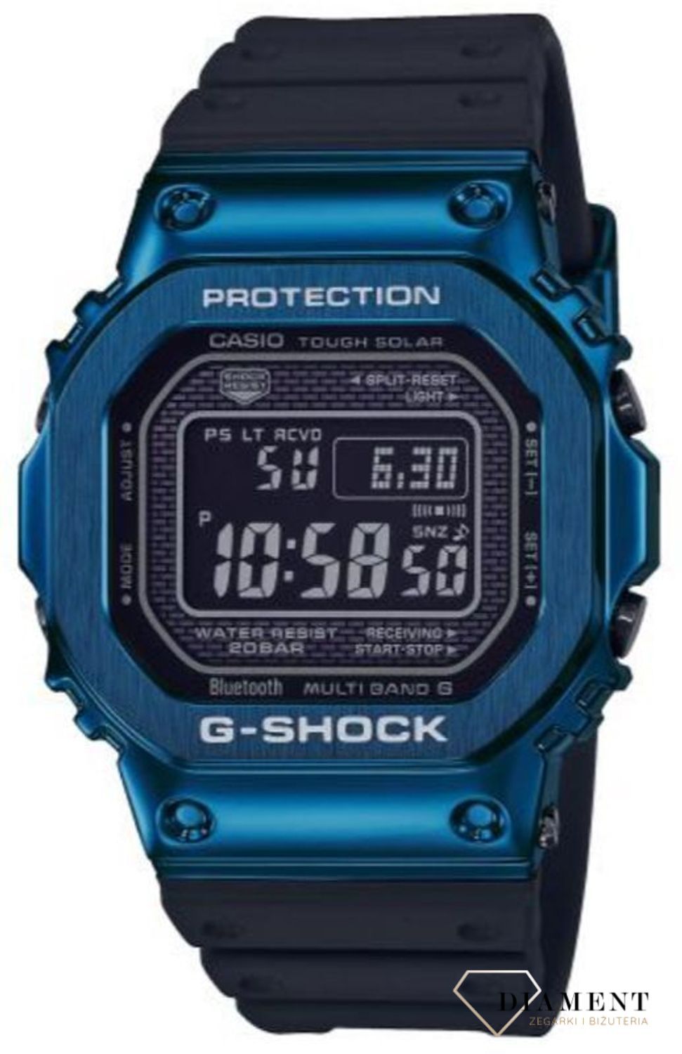 Zegarek męski G-SHOCK Full Metal Case Specjal ' Niebieski negatyw '.1.jpg