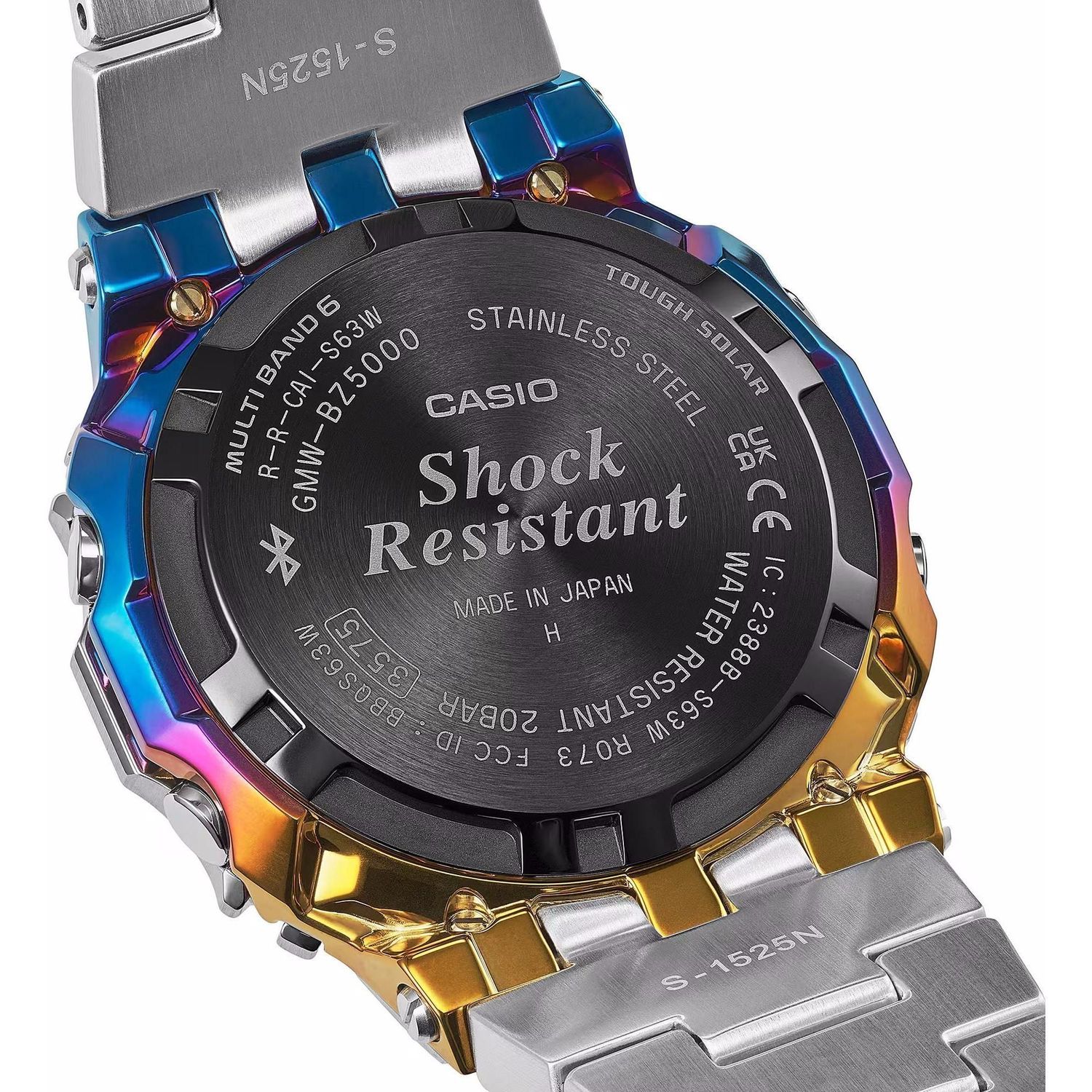Zegarek G-SHOCK Casio GMW-BZ5000RC-1ER Rainbow-hued Full Metal męski zegarek solarny Bluetooth (1).jpg